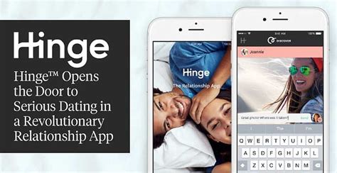 Find a date. Delete our app. Hinge is an inclusive dating app for people who want to get off dating apps for good. That means we’re for real people like you looking to chat, meet people, date and find relationship. 3 out of 4 people on Hinge want to go on a second date #1 mobile-first dating app mentioned in the New York Times wedding section Fastest …